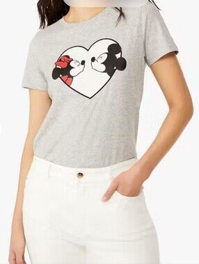 Kate Spade X Disney Collab Sweethearts Minnie Tee XS NWOT